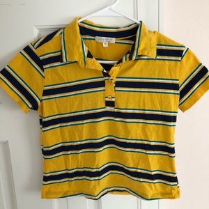 Cute & Trendy Stripped Collar Shirt